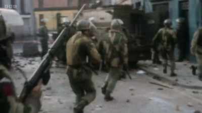 Next thing, somebody came
round the corner and said, - Once Upon a Time in Northern Ireland