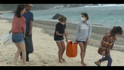 Next time we come camping
and we forget our toothbrush, - Chasing Waves