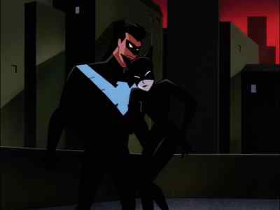 - Next time, give me a little warning.
- Sorry. This partner thing is new to me. - The New Batman Adventures