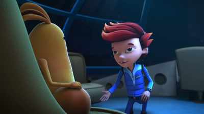 Next time, I'll try
the Galacto Challenge by myself. - Ready, Jet, Go! Space Camp: The Movie