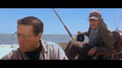 Next time, you just ask me which line to pull, right? - Jaws