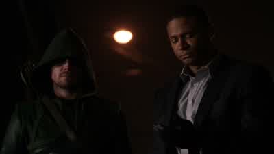 Next time you plant a bug on someone, be more subtle about it. - Arrow