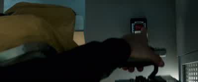 Next to hidden button. - The Man from U.N.C.L.E.