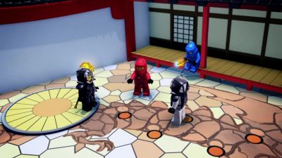 Next up,
Cole versus Zane. - Ninjago: Masters of Spinjitzu
