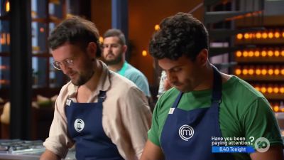 Next up, Conor and Amir. - MasterChef Australia