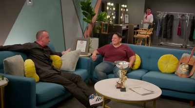 - Next up, three decorated
pizza champions are backstage - Best in Dough