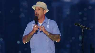 Next week, I'm doing, uh,
my cousin's driveway. - Colin Quinn & Friends: A Parking Lot Comedy Show