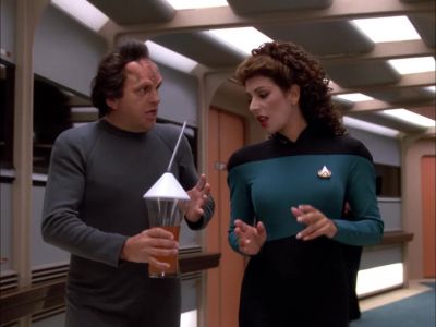 Next, we're going to deck eight
which is not finished. - Star Trek: The Next Generation