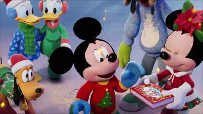 Next year. [chuckles] - Mickey and the Very Many Christmases