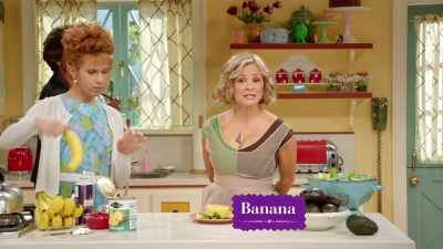 Next, you're gonna
peel a banana, - At Home with Amy Sedaris