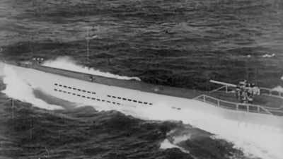 Ney:
When u-boats come in to dock, - Secret Nazi Ruins