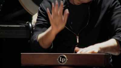 [Nic] My dad always had
terrible posture playing drums, - Let There Be Drums!