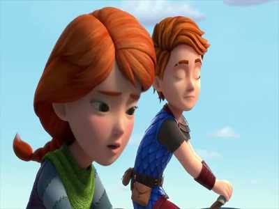 - Nice.
- Don't celebrate yet, Dak. Look. - Dragons: Rescue Riders