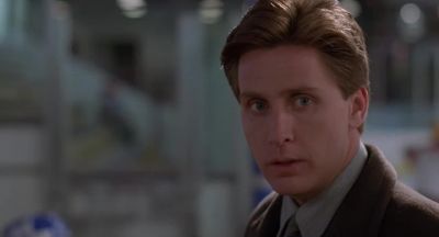 Nice fan Charlie Keep swingin' Maybe you'll give 'em a cold - The Mighty Ducks