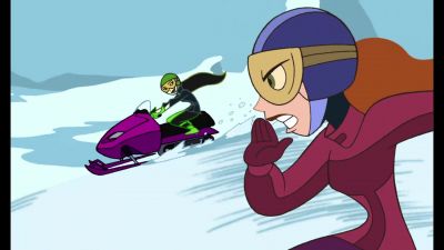 Nice jacket.
Club Banana? - Kim Possible