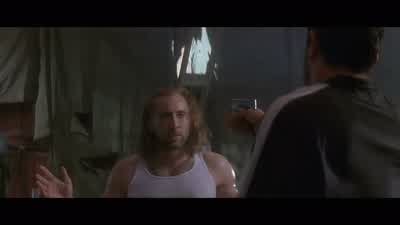 Nice jetYou can take Cindino and leave the rest to rot for all I careYou fire that weapon 20 pissed off prisoners are gonna hear itWell hooray for the sounds of fuckin' silence - Con Air