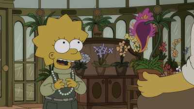 Nice. Mine is a stool
behind the water heater in our basement. - The Simpsons: The Past and the Furious