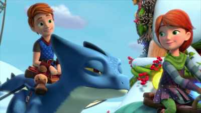 Nice move, Ley. No way she says "yes." - Dragons: Rescue Riders: Huttsgalor Holiday