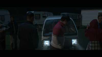 Nice one, dickhead. That's backfired,
hasn't it. You, get in the van. - Brassic