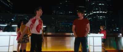 - Nice to see you.
- (EXHALES) - Under the Silver Lake