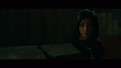 Nice shot, for a Meat-Boy. - Alita: Battle Angel