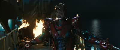 Nice timing. - Iron Man 3
