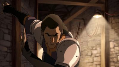 Nice timing. Thanks, Tarrlok. - The Legend of Korra