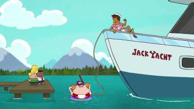 Nice try, Cash Networth,
but your trust fund trickery won't work. - The Epic Tales of Captain Underpants