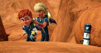 Nice, uh, turning on the jet packs? - Spy Kids: Mission Critical