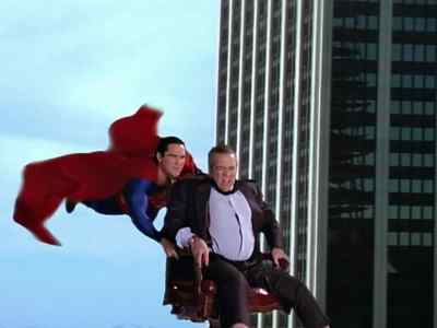 Nice view from here. - Lois & Clark: The New Adventures of Superman