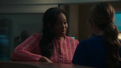 NICHELLE:
Wasn't exactly
smooth sailing today, - The Resident