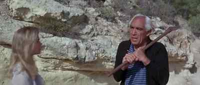 Nicholas, I wonder if you would help me
fell a dead pine. - The Magus