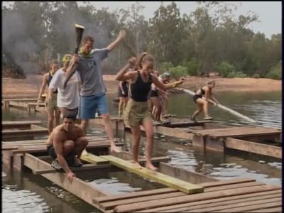 NICK:                           
Go, go.                          - Survivor