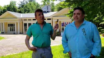- Nick and I auditioned
right over there, - Twisted Tale: The Unmaking of Spookies