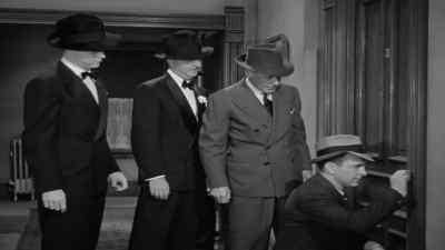 - Nick, maybe he skipped.
- Let's hope not. - Shadow of the Thin Man