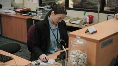 Nick has not signed in,
so we shall assume he is absent today. - The Office