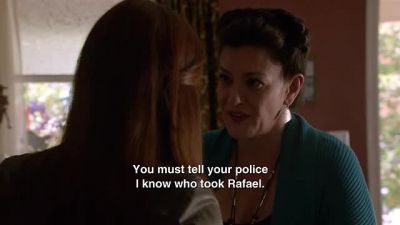 Nick, she says she knows
who took Rafael. - Grimm