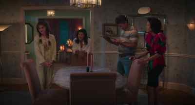 Nicola barely touched hers
and Selena sipped hers slowly. - Lisa Frankenstein