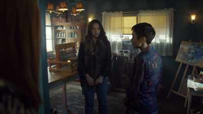 Nicole, what was left of
Mercedes' bits was used - Wynonna Earp: Vengeance