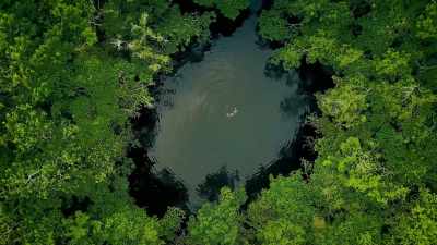 NICOLE: When this
area was scanned, - One Strange Rock