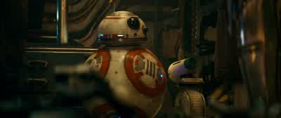 Sad. Uh-oh. Night raids are gonna start soon. - I'll keep lookout. - I'm coming with you. You still - Star Wars: The Rise of Skywalker