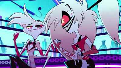 [nightclub music] - Hazbin Hotel