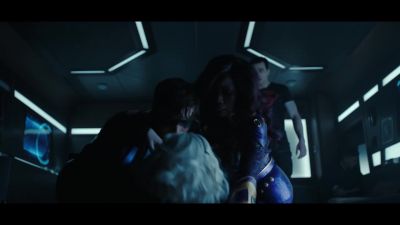 [Nightwing breathing heavily] - Titans