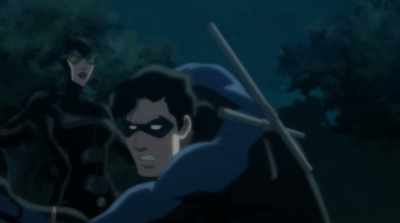 Nightwing, it's Selina!
Stop fighting me! - Batman: Hush