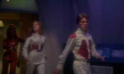 Niki, secure yourself
to the robot console. - The Shape of Things to Come