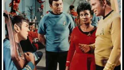 Nimoy had managed to get - The Center Seat: 55 Years of Star Trek