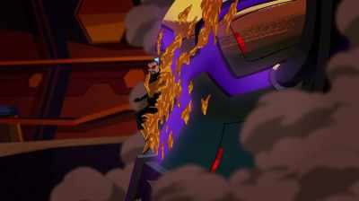 Nine, eight, seven, - Justice League Action