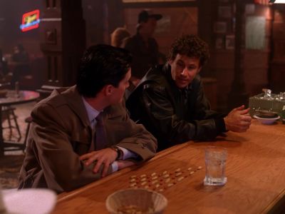 Nine-thirty, right on the tick. - Twin Peaks