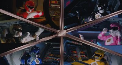 Ninja Megazord power up - Mighty Morphin Power Rangers: The Movie