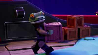 Ninja Zane will be here
in case any emergencies arise. - LEGO Ninjago: Dragons Rising